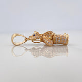 Dije Oso Articulado 4.65 g / 1 1/4 in Oro Amarillo 18K