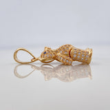 Dije Oso Articulado 4.7 g / 1 1/4 in Oro Amarillo 18K