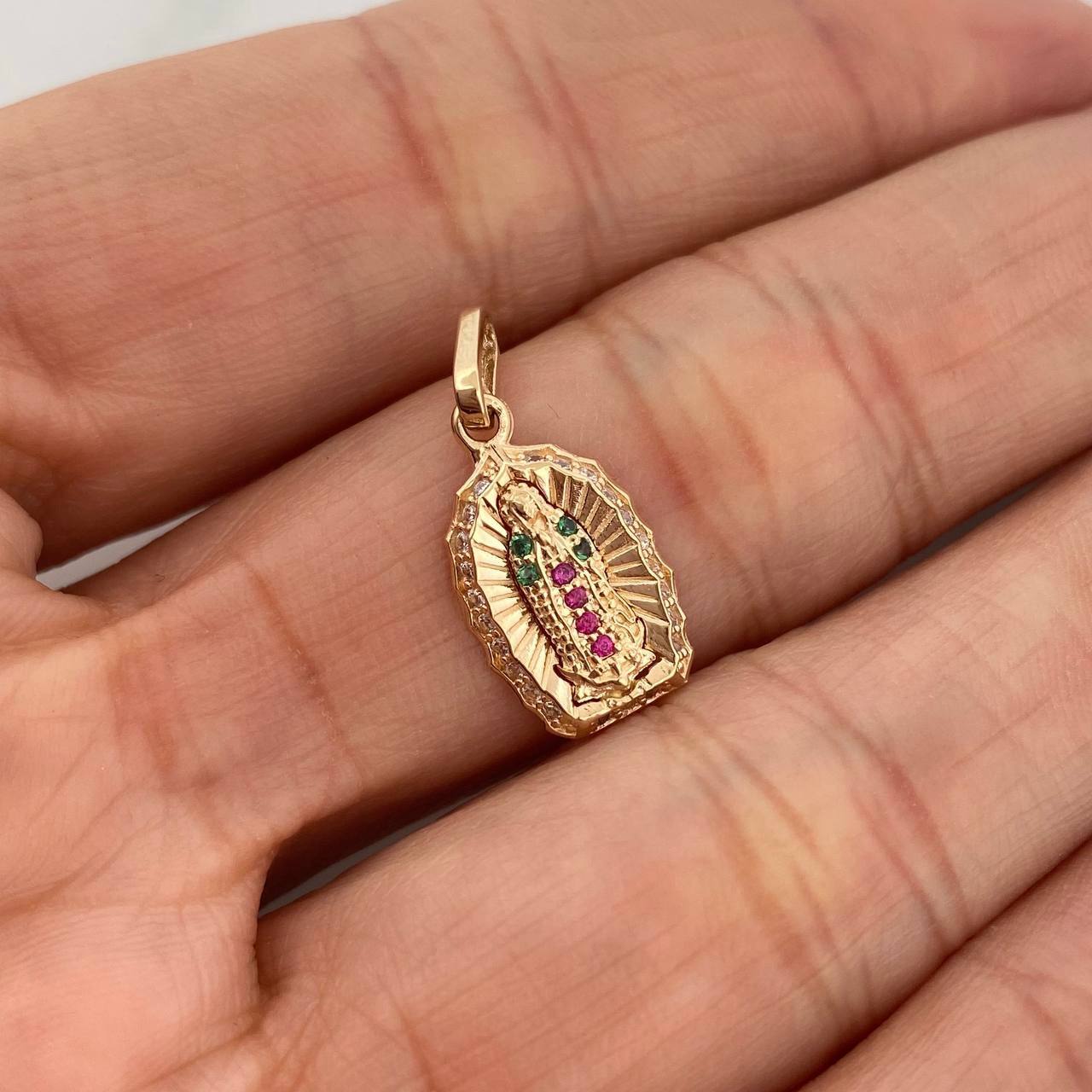 Dije Virgen De Guadalupe 1.25gr / Oro Amarillo 18K %