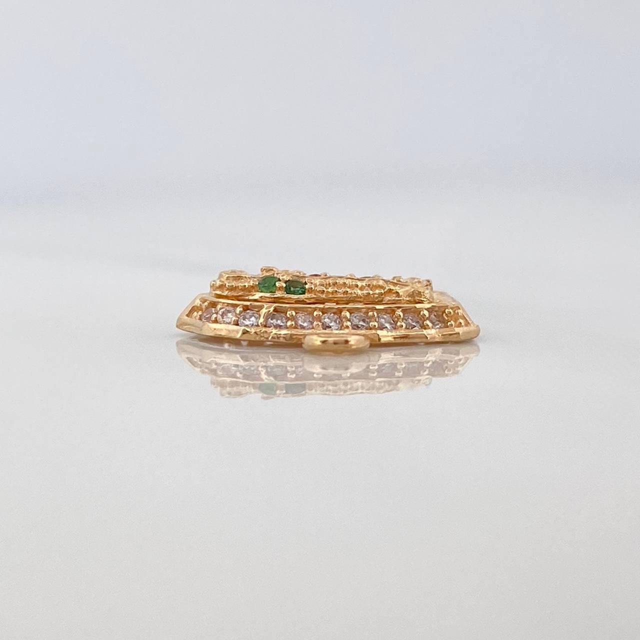 Charm Virgen De Guadalupe 1.15 g / 1/2 in Yellow Gold 18K