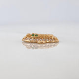 Herraje Virgen De Guadalupe 1.1 g / 1/2 in Oro Amarillo 18K