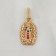 Pendant Virgin of Guadalupe 1.55 g / 3/4 in Yellow Gold 18K