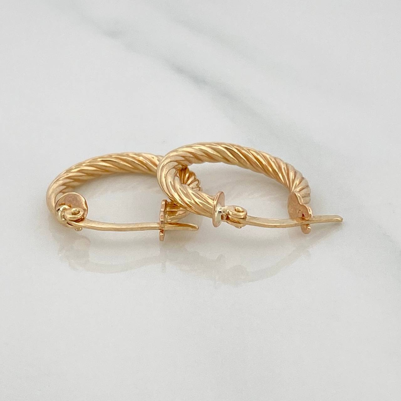 Hoop Earrings Niky 1.95 g / 3/4 in Yellow Gold 18K
