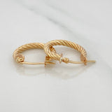 Hoop Earrings Niky 1.95 g / 3/4 in Yellow Gold 18K