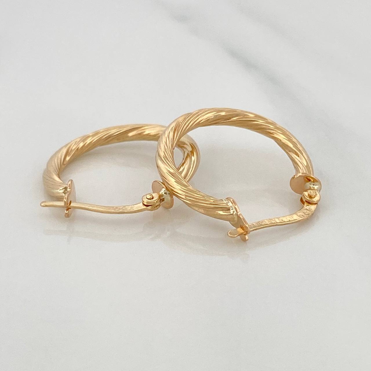 Hoop Earrings Niky 1.9 g / 3/4 in Yellow Gold 18K