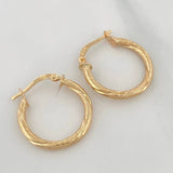 Hoop Earrings Niky 1.9 g / 3/4 in Yellow Gold 18K