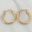 Hoop Earrings Niky 1.9 g / 3/4 in Yellow Gold 18K