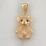 Pendant Bear 3.5 g / 1 in Yellow Gold 18K