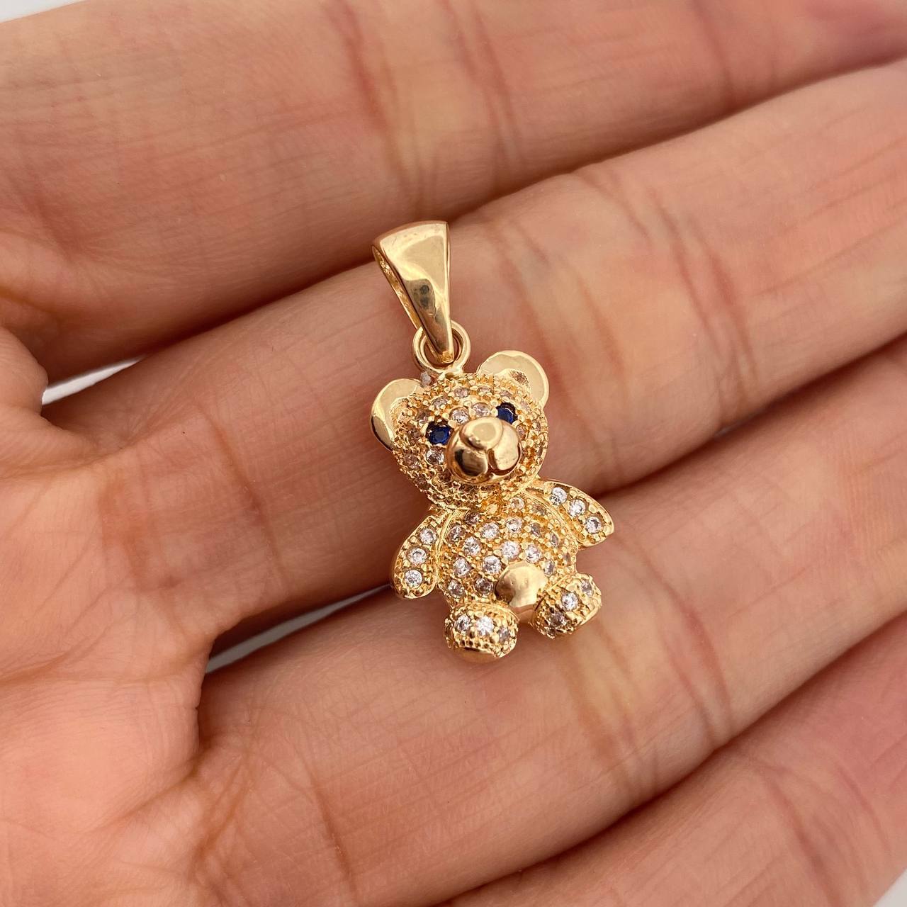 Pendant Bear 3.4 g / 1 in Yellow Gold 18K