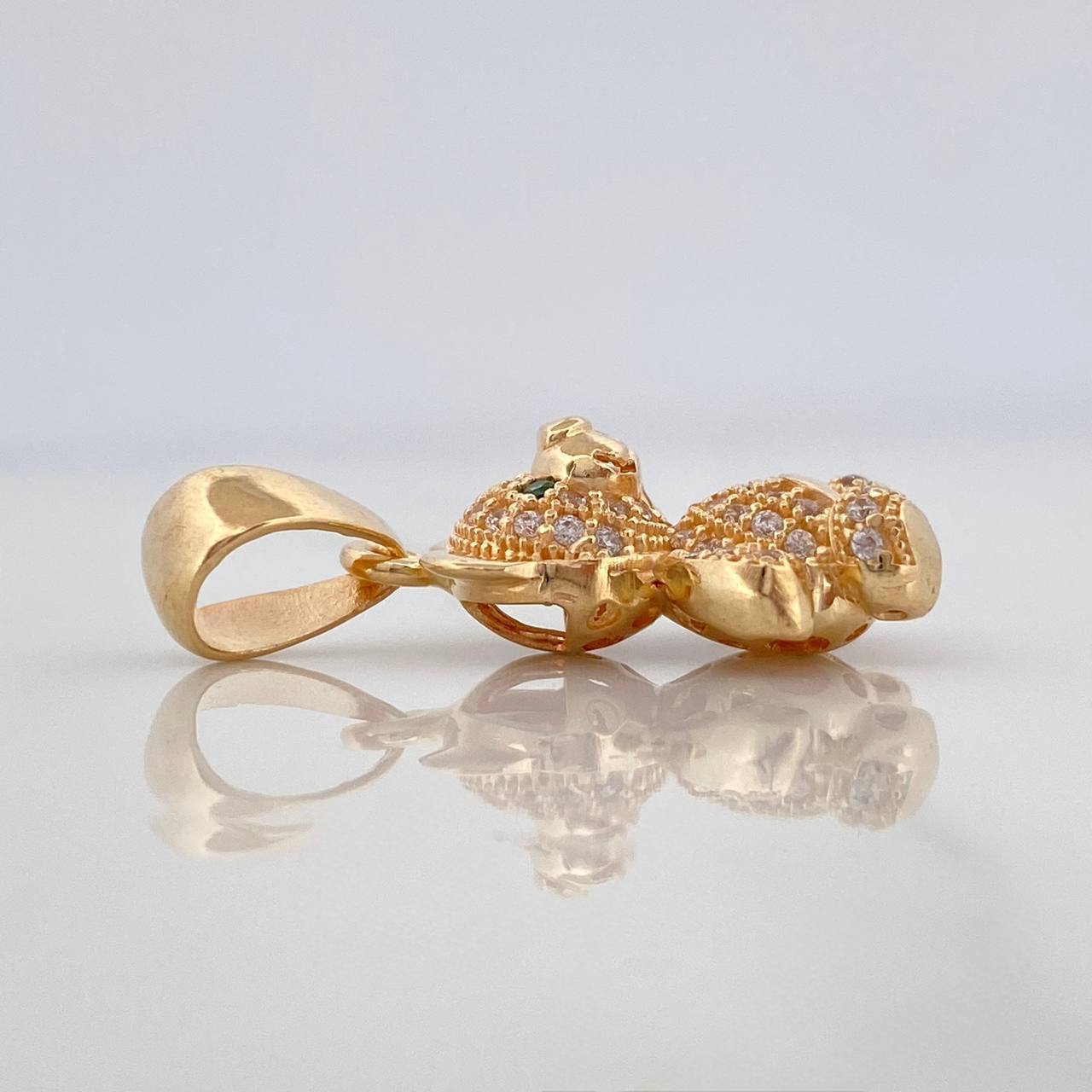 Dije Oso 3.55 g / 1 in Oro Amarillo 18K