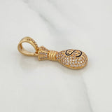 Pendant Money Bag 4.25 g / 1 1/4 in 18K Yellow Gold