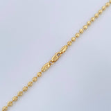 Cadena Militar Lunar 14.75gr / 20 3/4 in / 4mm Oro Amarillo +4 18K $