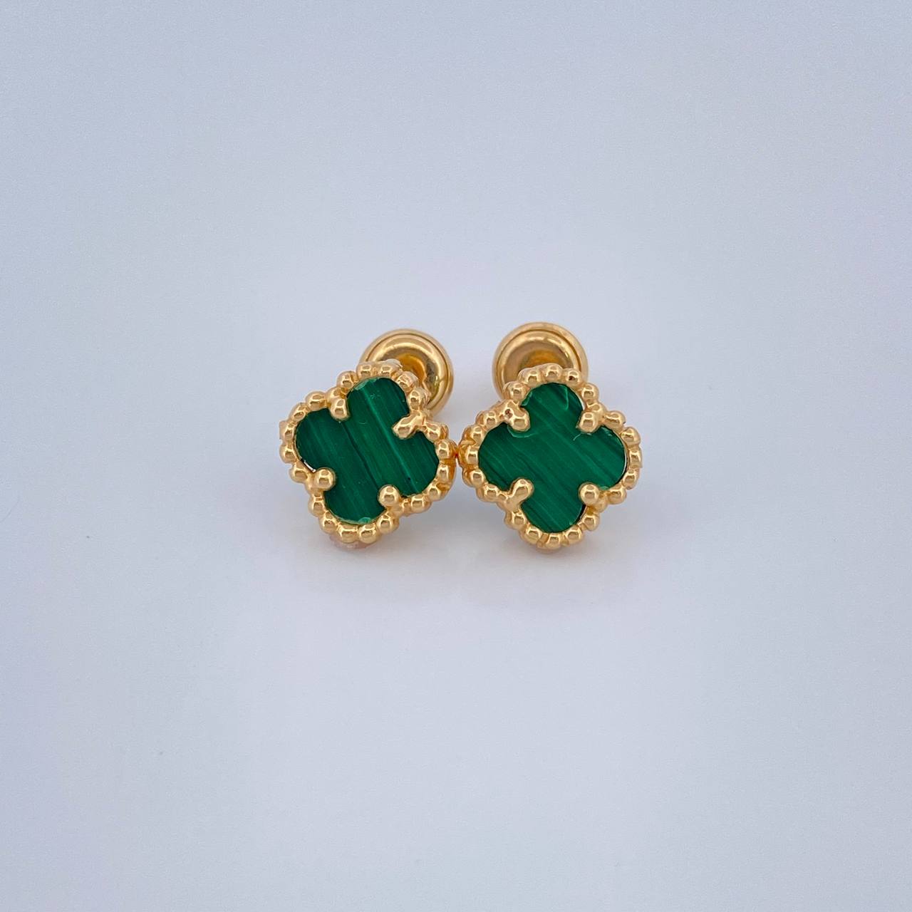 Topos Trebol 2.2gr / Oro Amarillo Nac.Esp. 18K &