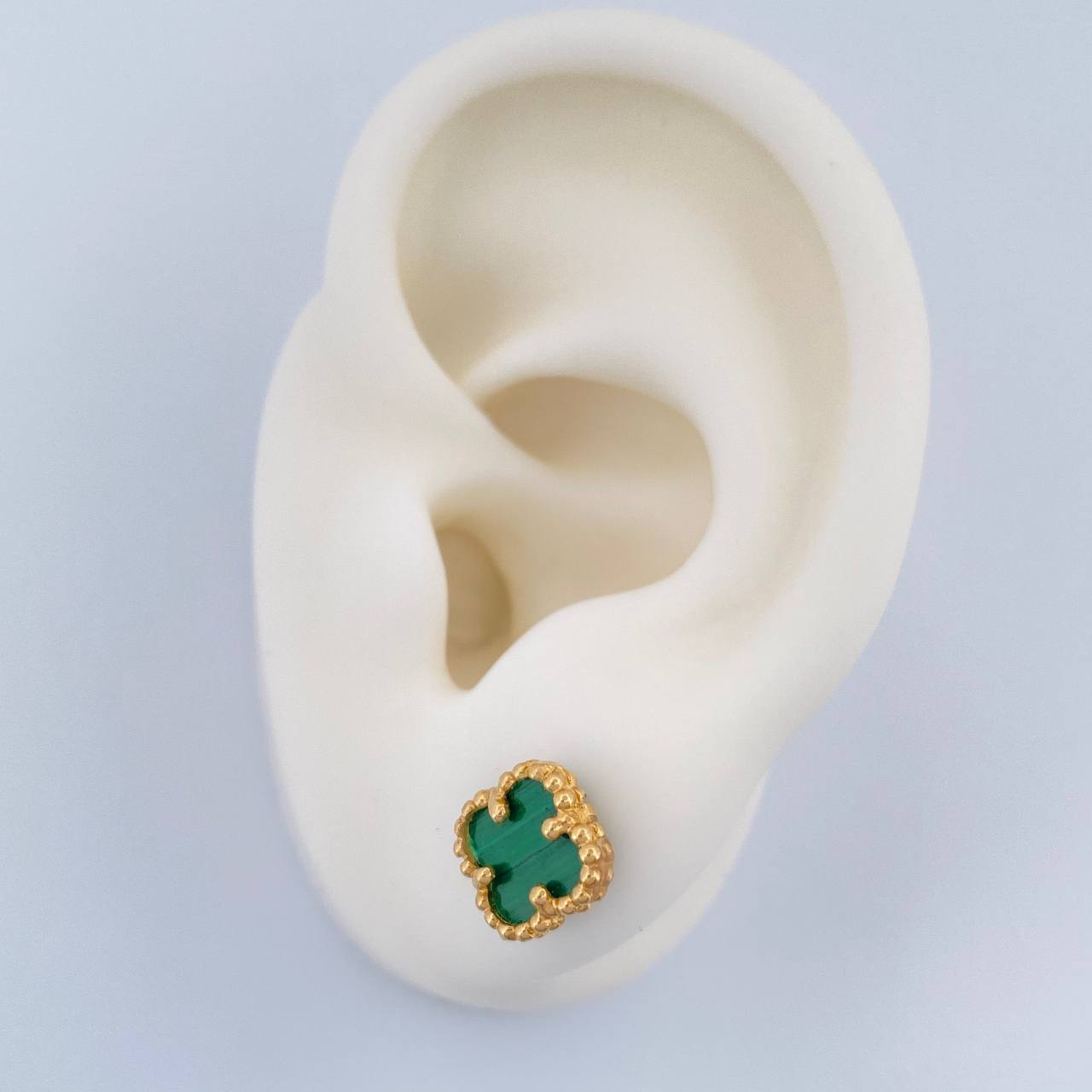 Topos Trebol 2.2gr / Oro Amarillo Nac.Esp. 18K &