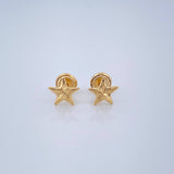 Topos Estrella 0.7gr / Oro Amarillo 18K &