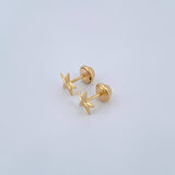 Topos Estrella 0.7gr / Oro Amarillo 18K &