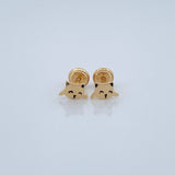 Topos Gato 0.75gr / Oro Amarillo 18K &