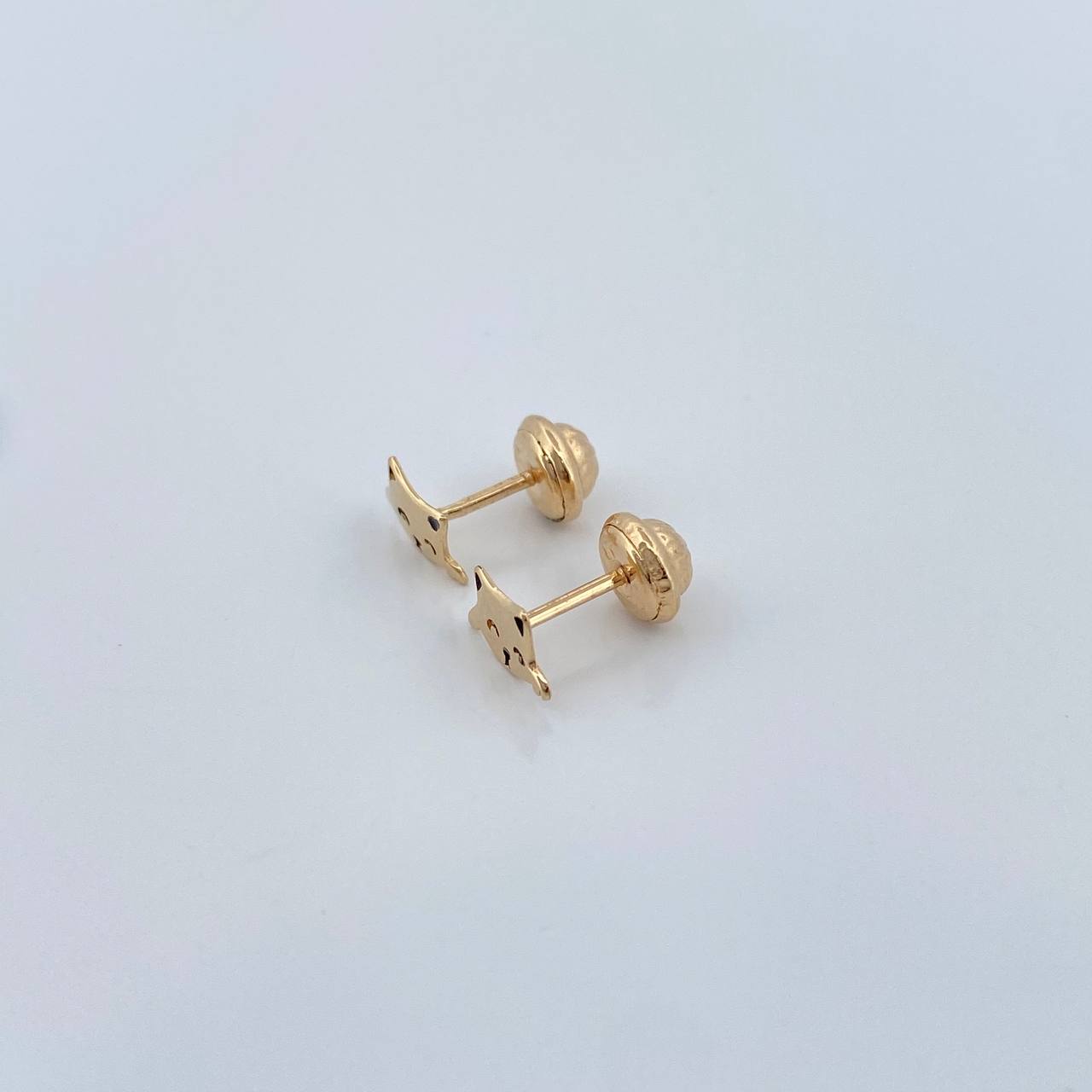 Topos Gato 0.75gr / Oro Amarillo 18K &