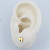 Topos Gato 0.75gr / Oro Amarillo 18K &