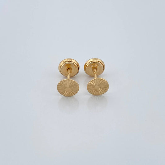 Topos Circulo 0.75gr / Oro Amarillo 18K %