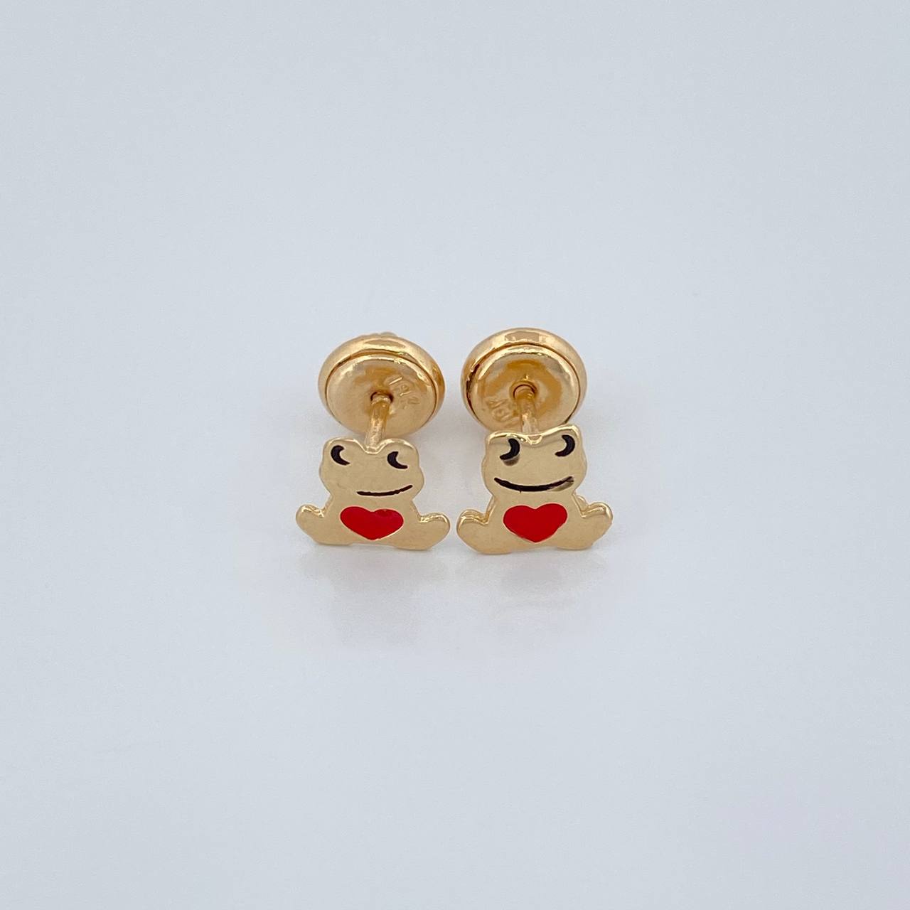 Topos Sapo 0.75gr / Oro Amarillo 18K &