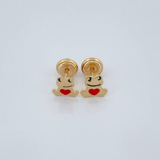 Topos Sapo 0.75gr / Oro Amarillo 18K &