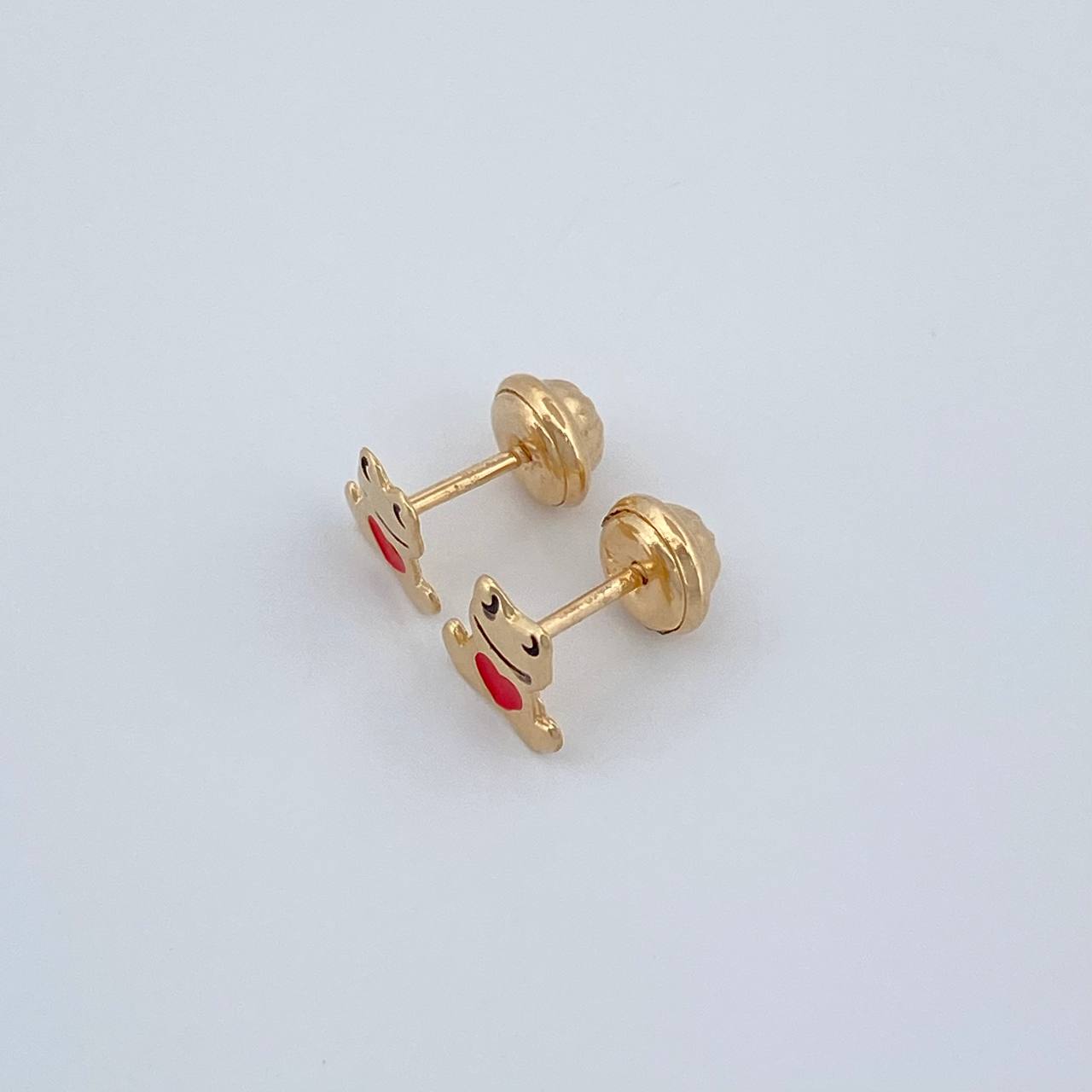 Topos Sapo 0.75gr / Oro Amarillo 18K &