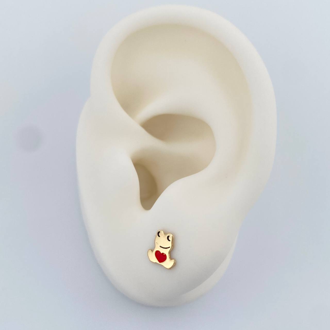 Topos Sapo 0.75gr / Oro Amarillo 18K &