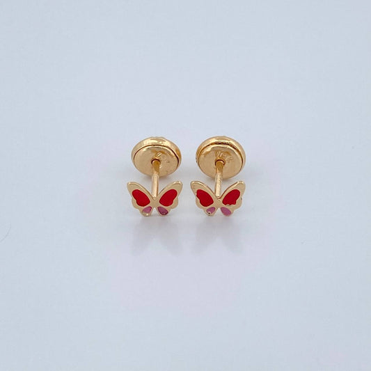 Topos Mariposa 0.6gr / Oro Amarillo 18K %