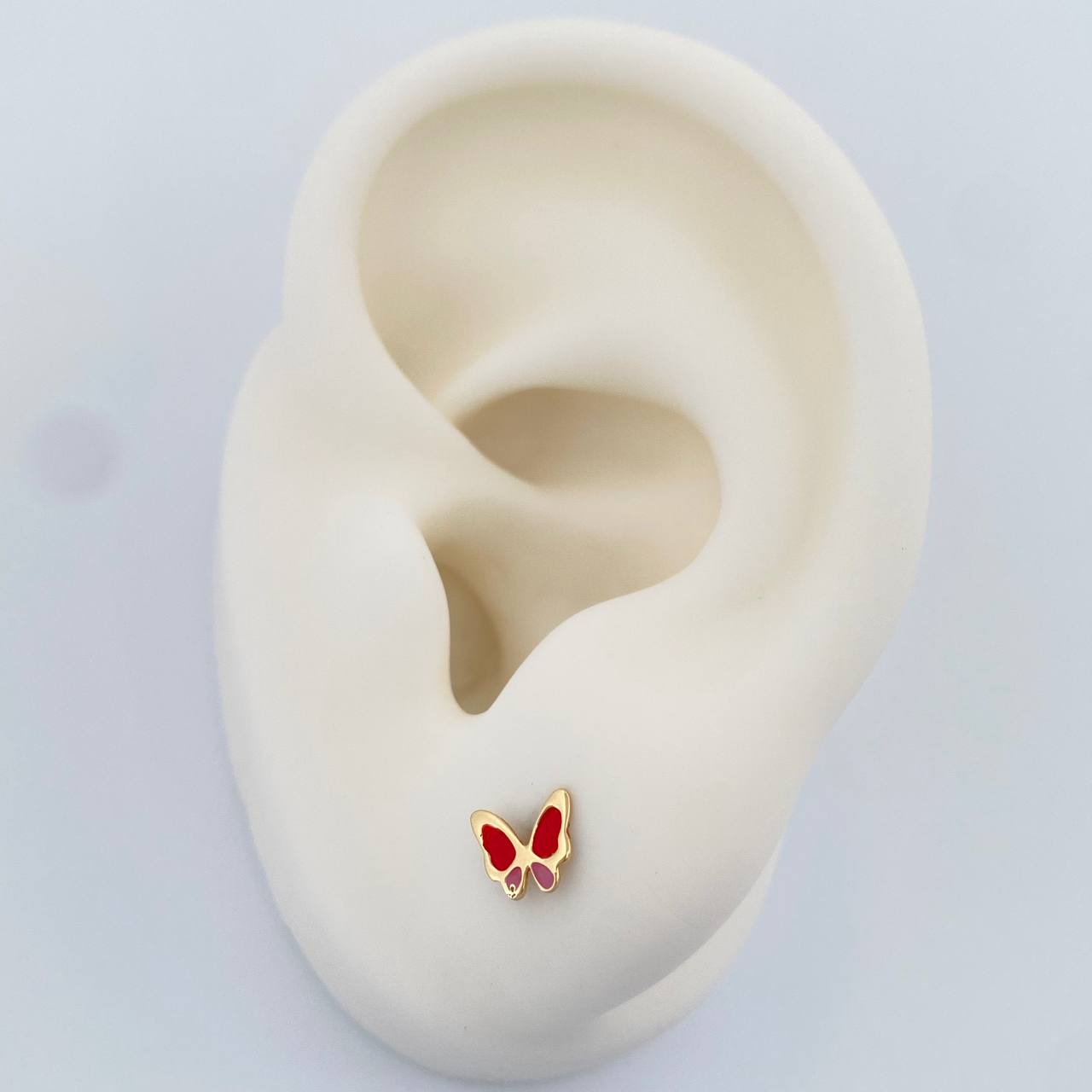 Topos Mariposa 0.6gr / Oro Amarillo 18K %