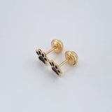 Topos Huella 0.75gr / Oro Amarillo 18K %