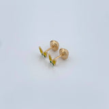 Topos Mariposa 0.6gr / Oro Amarillo 18K &