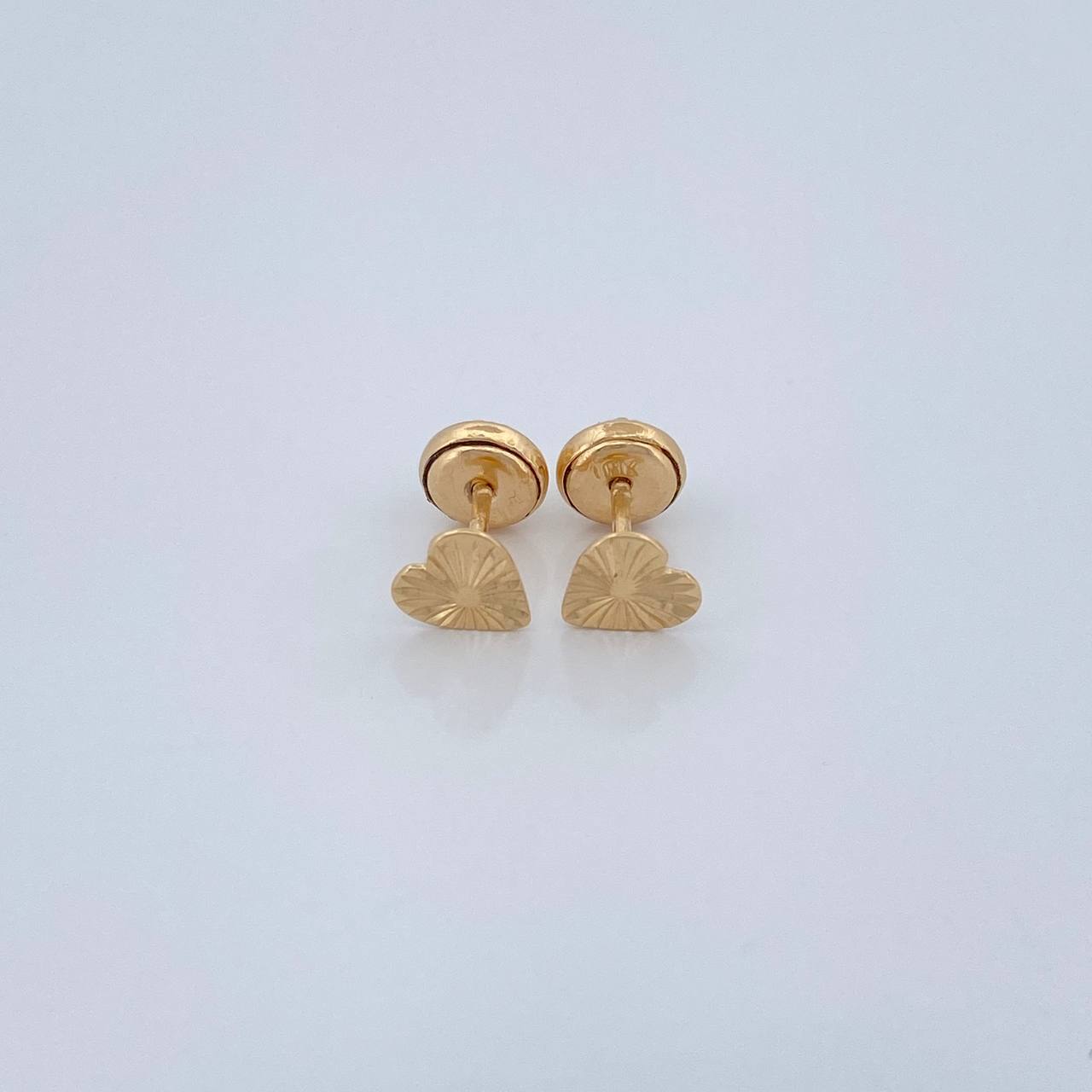 Topos Corazon 0.7gr / Oro Amarillo 18K &