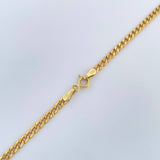 Cadena Cubana 5.6gr / 20 in / 2.85mm Oro Amarillo +1 18K $