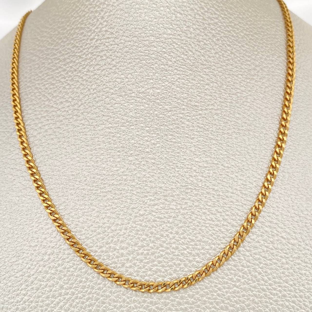 Cadena Cubana 5.6gr / 20 in / 2.85mm Oro Amarillo +1 18K $
