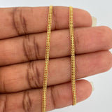 Cadena Sedusa 3.6gr / 19 1/2 in / 2.77mm Oro Amarillo +3 18K $
