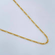 Cadena Figaro 1.45gr / 20 in / 1.32mm Oro Amarillo +1 18K $