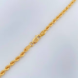 Cadena Lazo 8.55gr / 23 3/4 in / 3.11mm Oro Amarillo +3 18K $