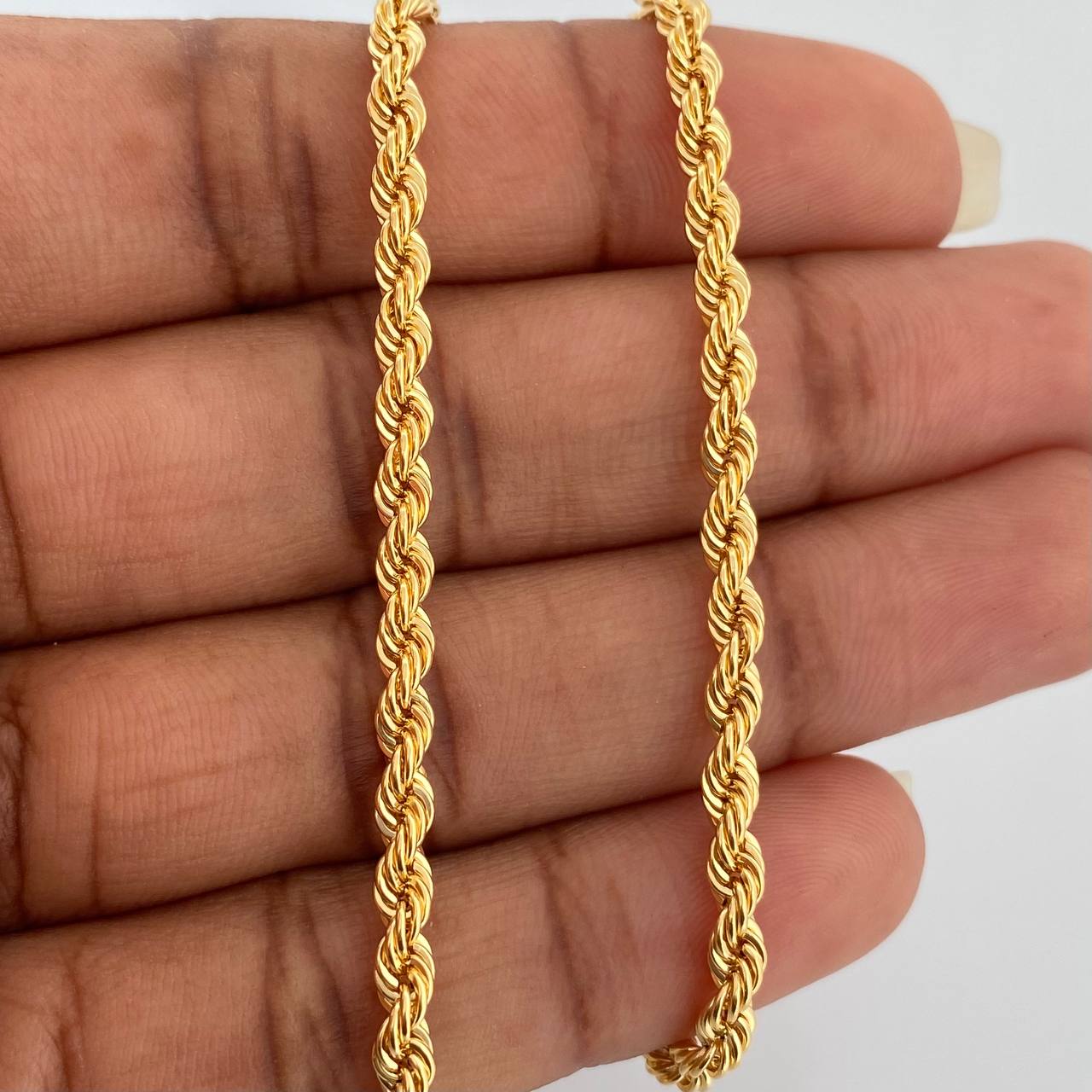 Cadena Lazo 8.55gr / 23 3/4 in / 3.11mm Oro Amarillo +3 18K $