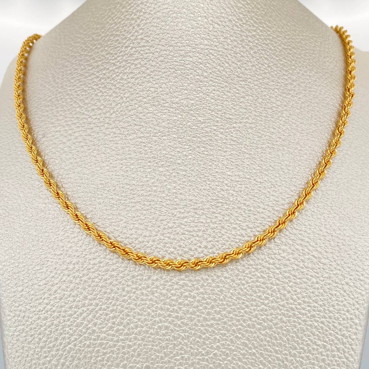 Cadena Lazo 8.55gr / 23 3/4 in / 3.11mm Oro Amarillo +3 18K $