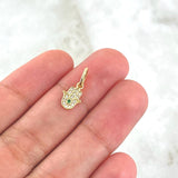 Dije Hamsa 0.65gr / 3/4 in / Oro Amarillo 18K !