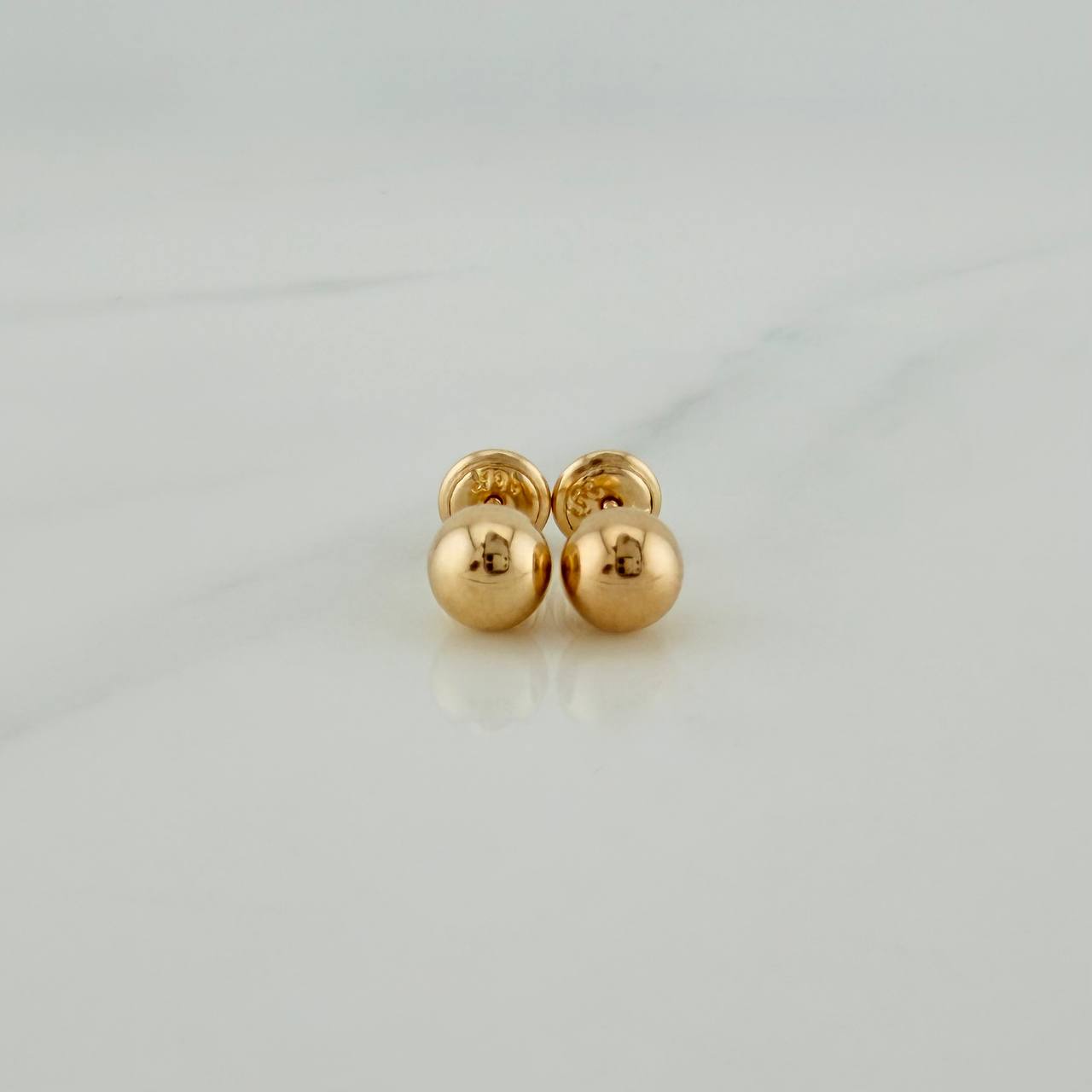 Topos Bola 0.75gr / 6mm Oro Amarillo 18K &