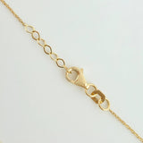 Pulso Aro Seguido Trebol 1.8gr / 7 1/2 in / 10mm Oro Amarillo Nac.Esp. 18K *