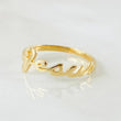 Anillo Jesús 1.3gr / T6 1/4 / Oro Amarillo 18K ©
