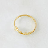 Anillo Jesús 1.3gr / T6 1/4 / Oro Amarillo 18K ©