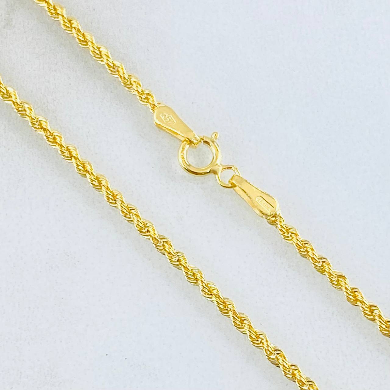 Cadena Lazo 1.95gr / 19 3/4 in / Oro Amarillo +3 18K