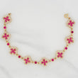 Clover Bracelet 14 g / 7 1/4 in / 4 mm Yellow Gold 18K