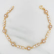 Pulso Tennis Halo 10 g / 7 3/4 in / 6.4 mm Oro Amarillo 18K