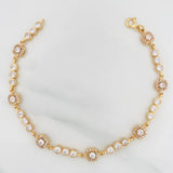 Pulso Tennis Halo 10 g / 7 3/4 in / 6.4 mm Oro Amarillo 18K