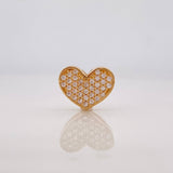 Herraje Corazon 1.1 g / 1/2 in Oro Amarillo 18K